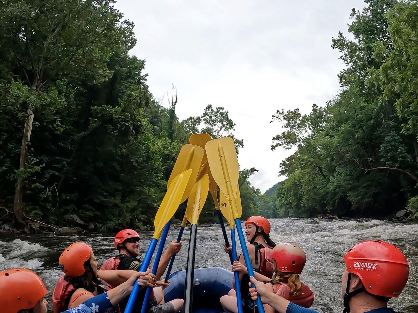 Lower Pigeon River White Water Rafting